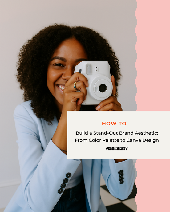 How to Build a Stand-Out Brand Aesthetic: From Color Palette to Canva Designs